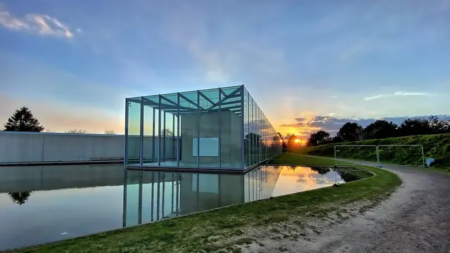Tadao Ando: Gebäuder der Langen Foundation, Raketenstation Hombroich, Neuss | Foto: copyright Margot Klütsch
