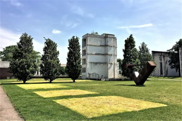 Dani Karavan: Garten der Erinnerung, Duisburg-Innenhafen | Foto: copyright Margot Klütsch