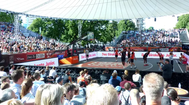 3x3-Basketball ist zwar eine olympische Sportart. Aber wir kennen sie nicht. | Foto: Kurt Wolter