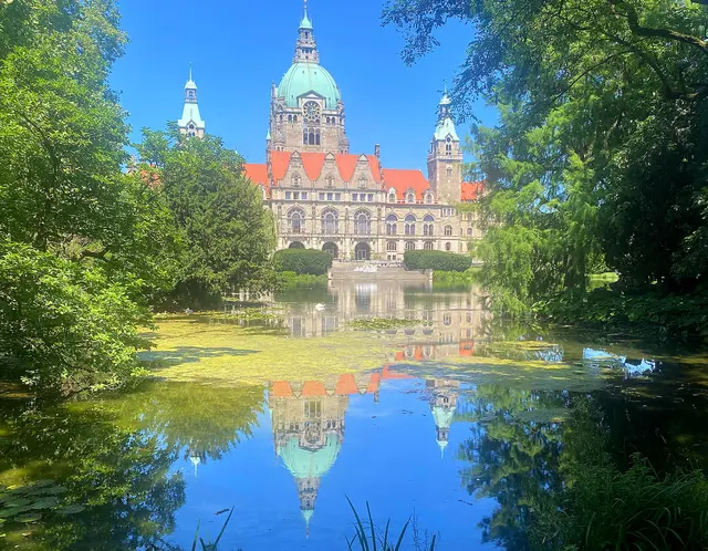 Das Neue Rathaus von Hannover war mein Ziel