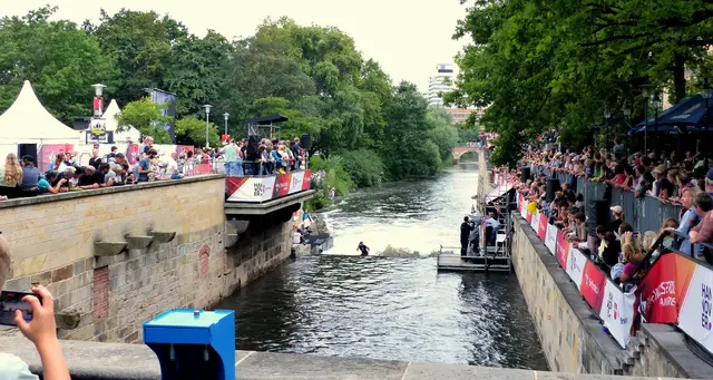 Aber dann wird alles anders. Der sportliche Wettbewerb beginnt. | Foto: Kurt Wolter