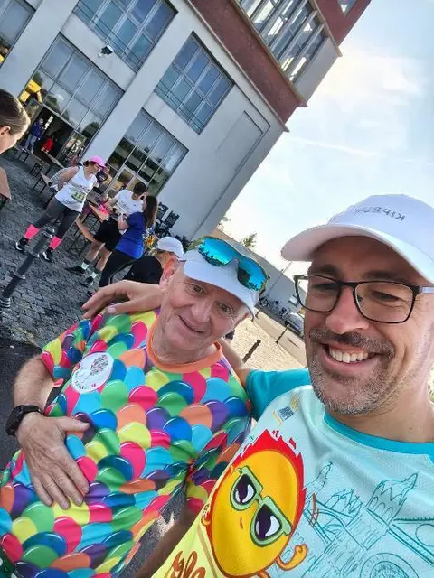 Lauffreunde. Ralf und Mario. 