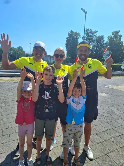 Die Boccia Stadtmeister 2026:
Markus, Monika, Jakob, Katharina, Maximilian und Jannis | Foto: Monika Schiefer