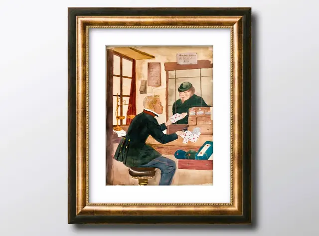 "In der Alten Post"  zeitgenössische Malerei 