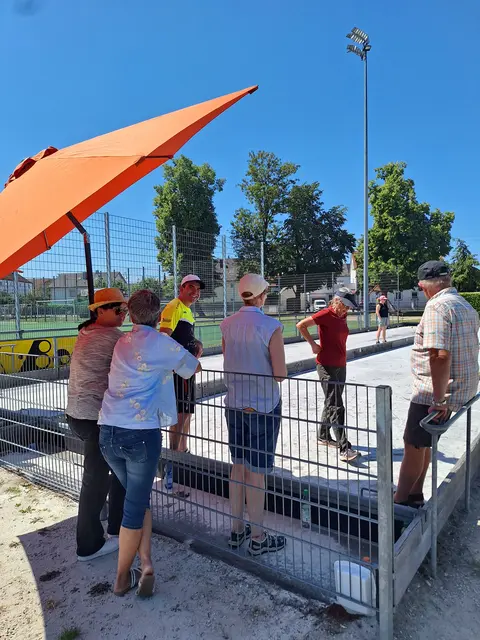 Teilnehmer von Boccia für Jedermann, dem großen Gauditurnier | Foto: Monika Schiefer