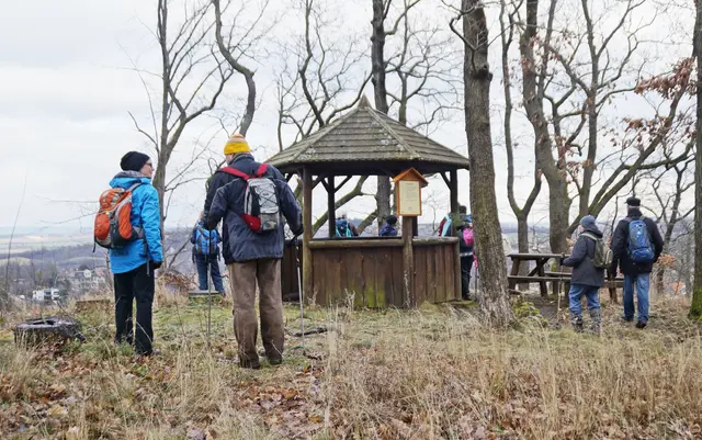 Schutzhütte auf demTempelberg