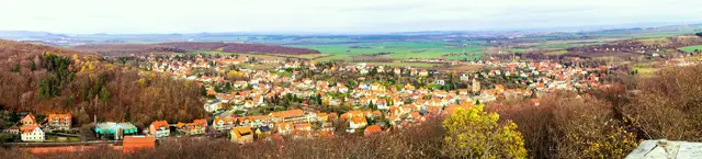 Panoramablick vom Preußenturm auf Bad Suderode