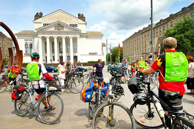 Das Fahrrad gehört längst zum Duisburger Stadtbild. Die steigende Akzeptanz machte sich auch beim Stadtradeln bemnerkbar.
Archivfoto: Stadt Duisburg