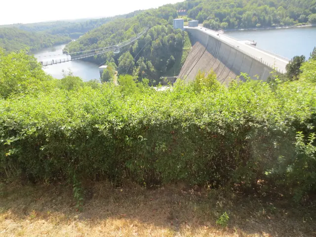 Hängebrücke bis zur Rappbodetalsperre