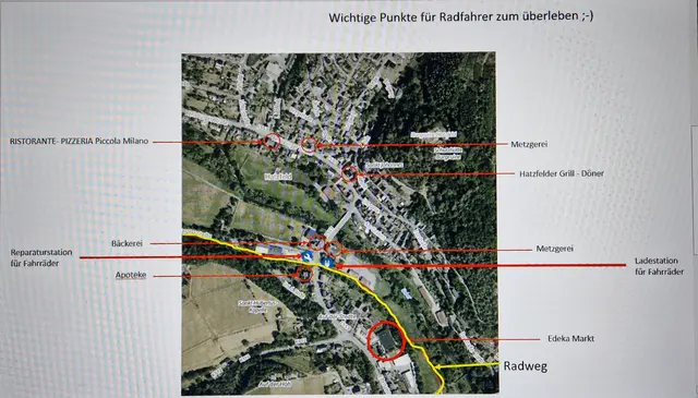 Wichtige Punnkte für Radfahrer zum überleben ;-)