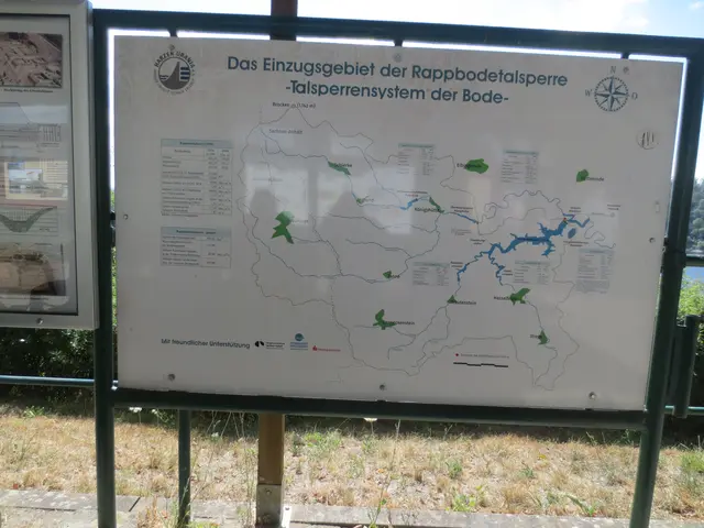 Übersichtskarte der Rappbodetalsperre