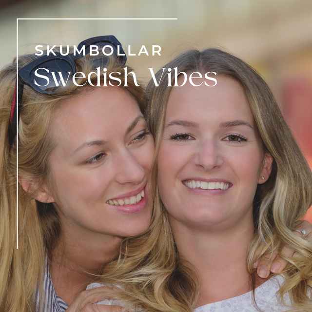 Alma Lindgren und Elsa Bergqvist bilden zusammen mit Lars Svensson die bekannte ABBA Cover Band Skumbollar. Mit ihrer ersten eigenen LP möchte das schwedische Pop-Trio jetzt auch im deutschsprachigen Raum Fuß fassen. | Foto: Swedish Treats Music