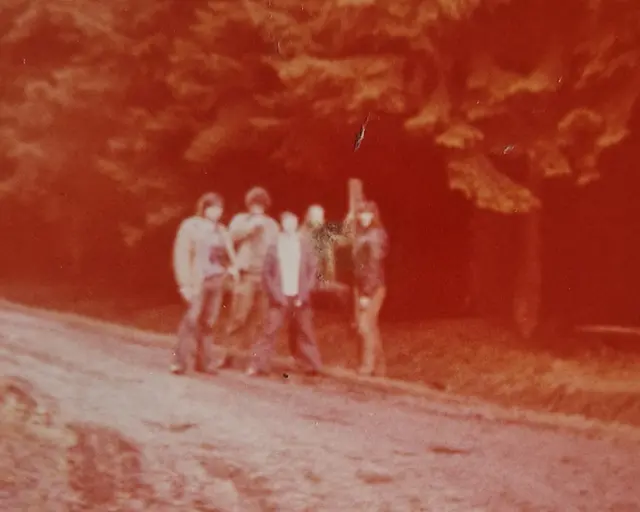 Exkursion in der Nähe Denkmal. 1977
Karl Albert Stolze, Horst Mengel, Rainer Mengel, Ulli Müller, Horst Förster