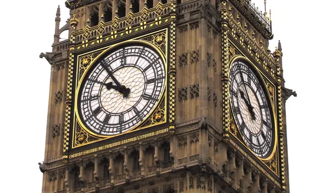 Am Big Ben befindet sich wohl die bekannteste Uhr unseres Planeten. | Foto: Kurt Wolter