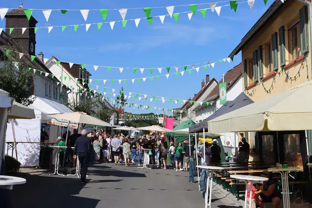 Dillinger Kerb am Freitagnachmittag