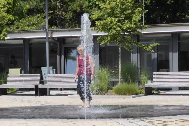 Wasserspaß.