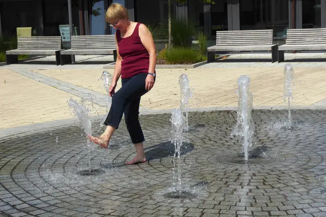 Wasserspaß.
