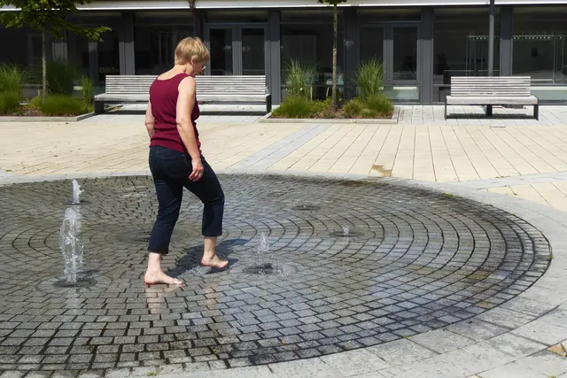 Wasserspaß.