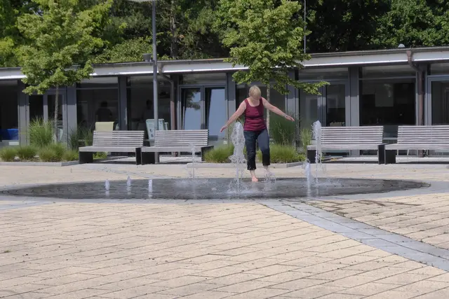 Wasserspaß.