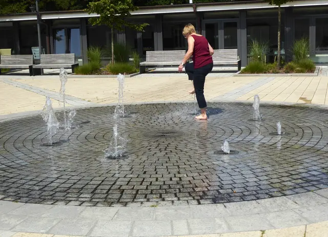 Wasserspaß.