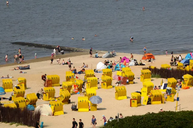 Wenn das Wasser das Watt bedeckt, lädt die Nordsee zum Bad ein.