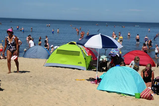 Badevergnügen in Duhnen.