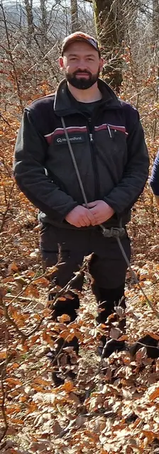 Stefan Solm leitet das Revier Hatzfeld beim Forstamt Frankenberg-Vöhl - Hessen Forst aktuell seit dem 1.Januar 2025
