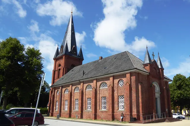 Die Evangelische Lutherische Martinskirche in Cuxhaven-Ritzebüttel.