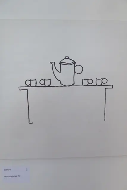 Der Tisch - Wolfgang Vajen.