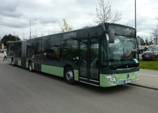 Wagen 137 der Gersthofer Verkehrsbetriebe 2017 in Oberhausen Nord | Foto: Jürgen Steinbrecher