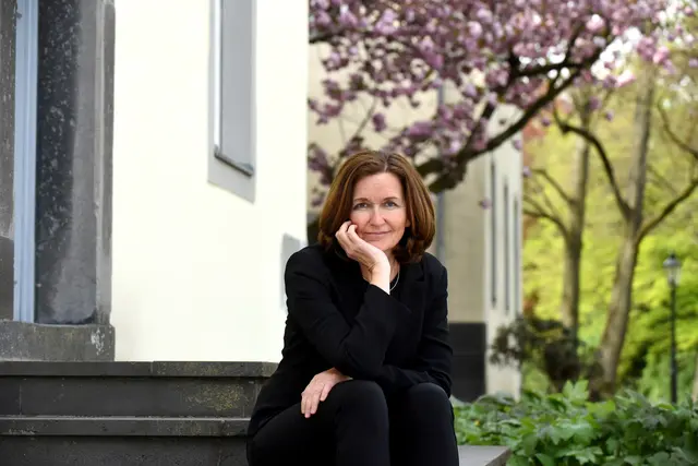Ute Gremmel-Geuchen aus Kempen ist am Mittwoch zu Gast in der Friedenskirche und überreicht einen musikalische Sommerstrauß.
Foto: Kurt Lübke 