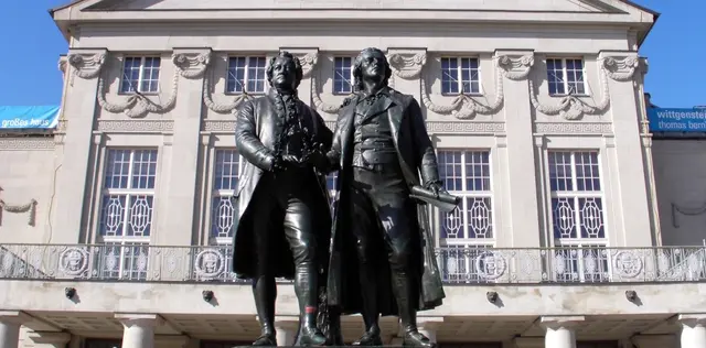 Gudrun - 1 Punkt - Goethe und Schiller, Bildhauer Ernst Rietschel