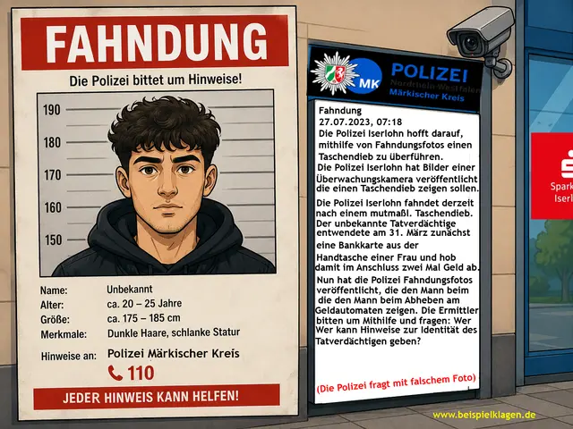 https://www.beispielklagen.de/bilder2/Fahndungsfoto-Text.jpg
KI-generiert | Foto: www.beispielklagen.de