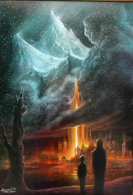 Das große Feuer der Apokalypse.