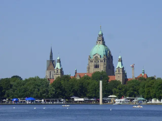 Hier stehen viele Buden