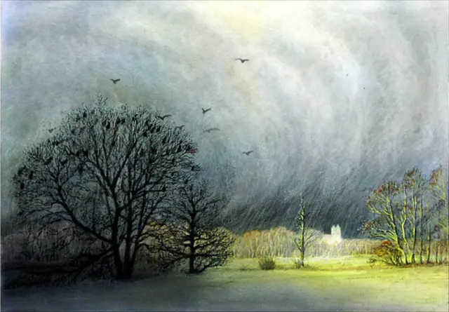 Der Sturm naht.