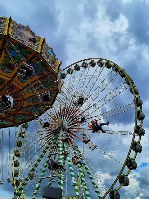 Auf dem Sprung. 


