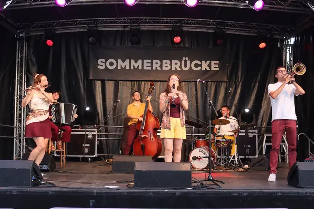 Tzupati Orchestra bei der Friedrichsdorfer Sommerbrücke am 7.8.2026