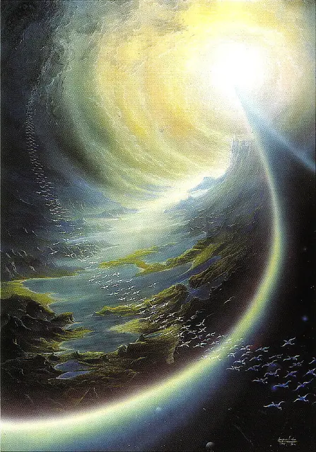 Kosmischer Wirbel.