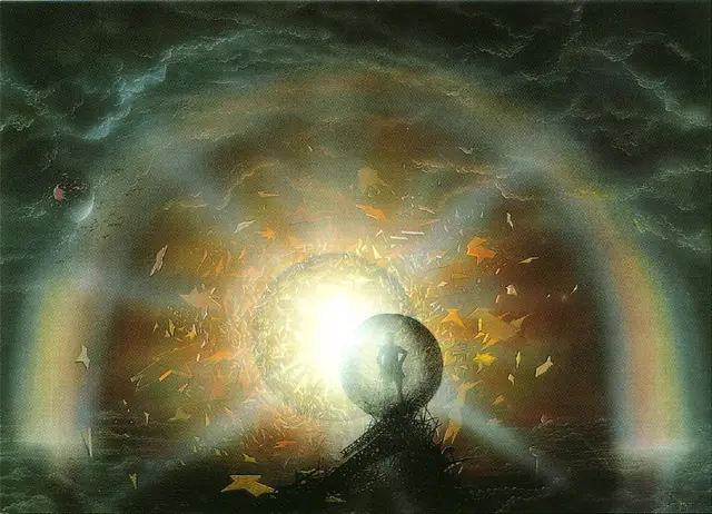 Zeitgenössischer Wanderer (nach Caspar David Friedrich)