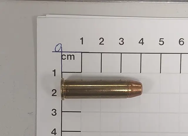 Pistolenpatrone 357 Magnum | Foto:  Bundespolizei