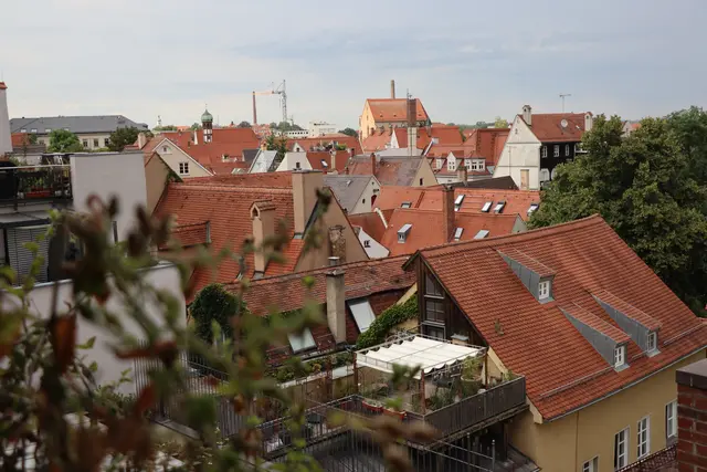 Blick auf Augsburgs Altstadt | Foto: Marianne Stenglein
