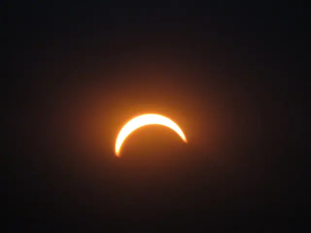 Sonnenfinsternis Mond schiebt sich vor die Sonne mehr ist nicht möglich
