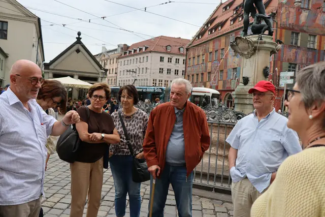 Maximilianstraße beim Merkurbrunnen | Foto: Marianne Stenglein