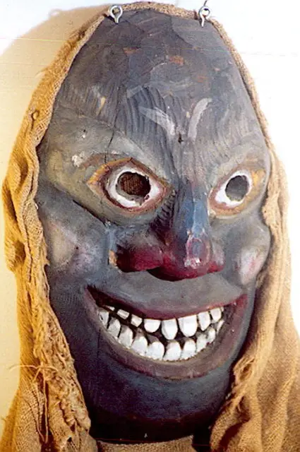 Maske aus dem Bündner Land, Ostschweiz