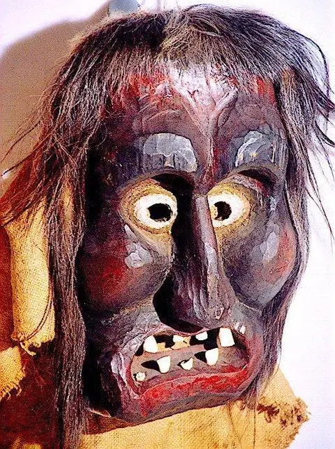 Lötschentäler Maske aus dem Wallis