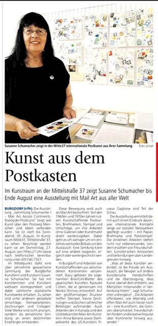 Artikel im Marktspiegel