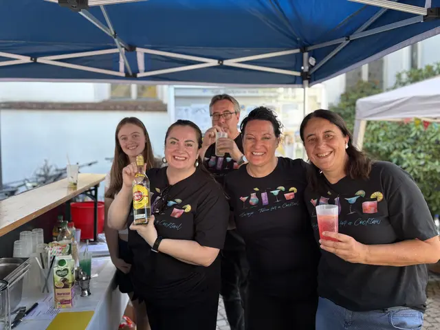 Das Team der Cocktailbar
