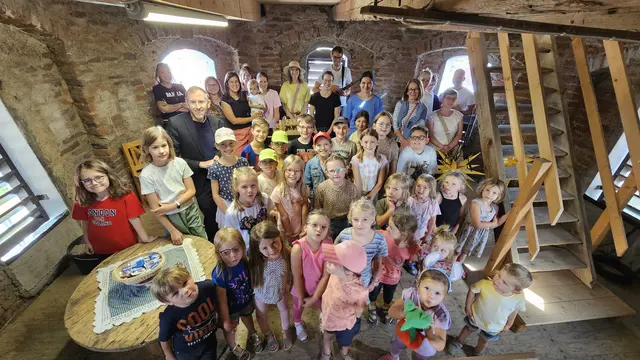 Chorino singt im Kirchturm