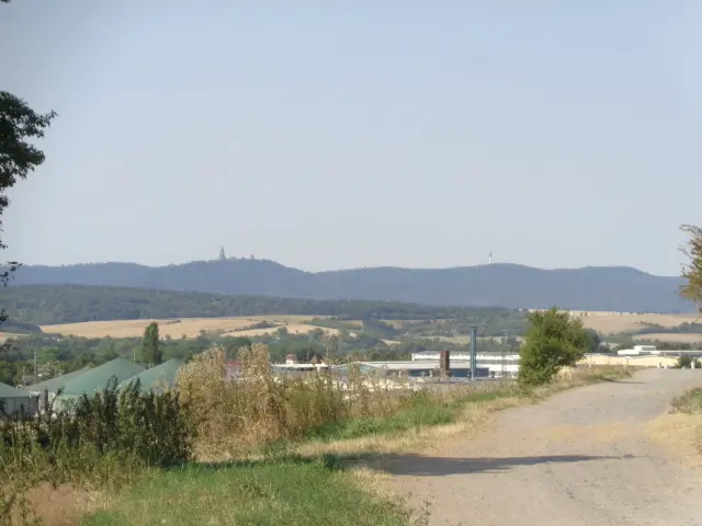 Blick zum  Kyffhäuser